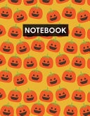 Notebook Blank Lined Journal with Cute Pumpkin Emojis for Writing Journaling Or School