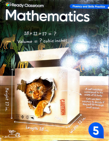 i-Ready Classroom, Mathematics ,Grade 5, Fluency and Skills Practice