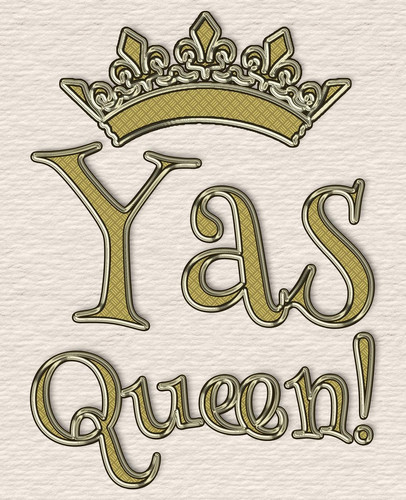 Yas Queen! 7. 5 X9. 25 100 Lined Journal Pages for Your Diary