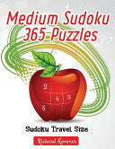Medium Sudoku 365 Puzzles Sudoku Travel Size