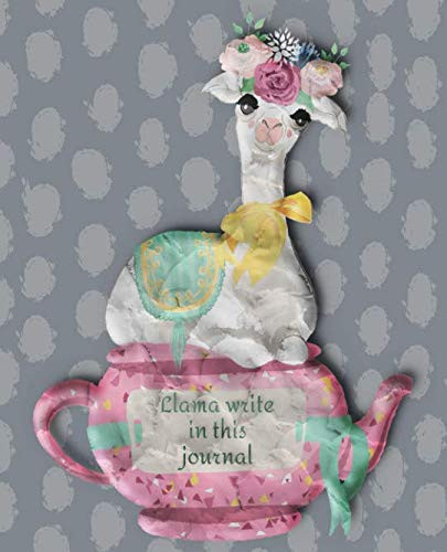 Llama Write in This Journal 7. 5 X9. 25 100 Lined Journal Pages for Your Diary