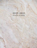 2019-2021 Weekly Planner Large Three Year Planner with Marble Cover (Volume 2)