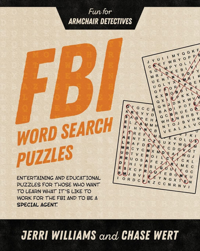 FBI Word Search Puzzles Fun for Armchair Detectives