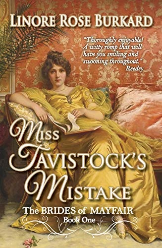 Miss Tavistock's Mistake: Clean and Sweet Regency Romance: Brides of Mayfair, Book One