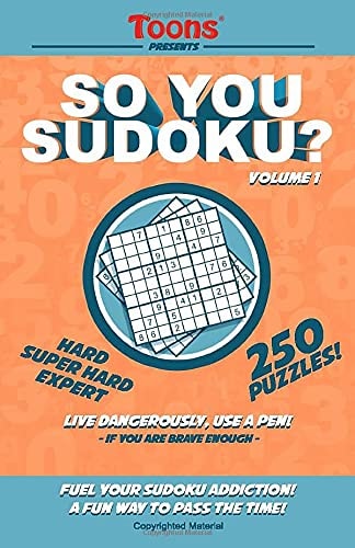 Toons - So You Sudoku? Volume #1