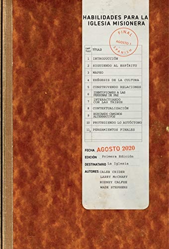 Habilidades: Para la Iglesia Misionera (Spanish Edition)
