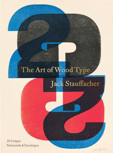 Jack Stauffacher: the Art of Wood Type 20 Unique Notecards and Envelopes