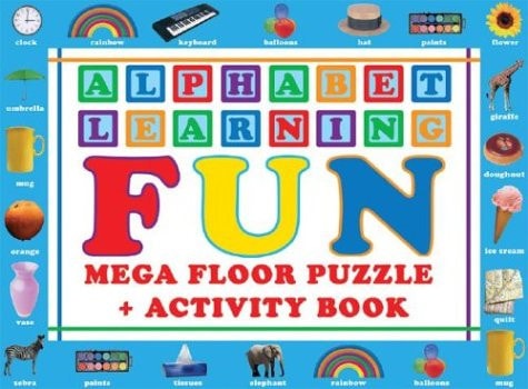 Alphabet Learning Fun Mega Floor Puzzle and Activity Book