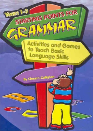 Starting Points for Grammar