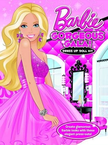 Barbie Gorgeous Gala! Dress Up Doll Kit