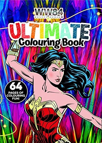 Wonder Woman 1984: Ultimate Colouring Book