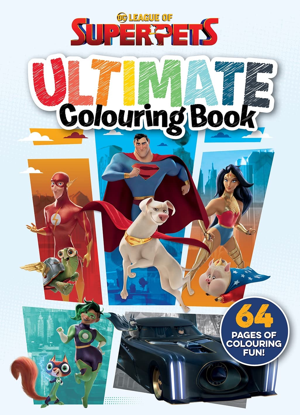 League of Super-Pets: Ultimate Colouring Book