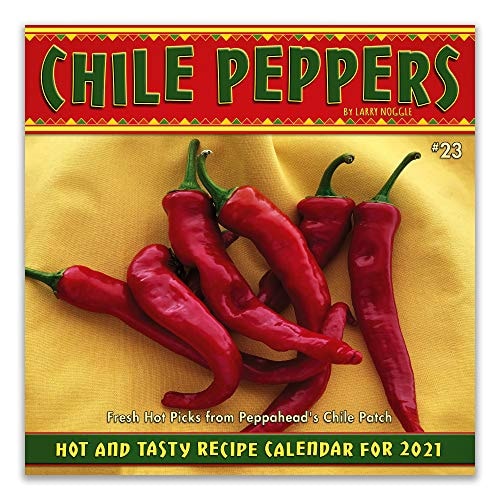 Chile Peppers 2021 Wall Calendar