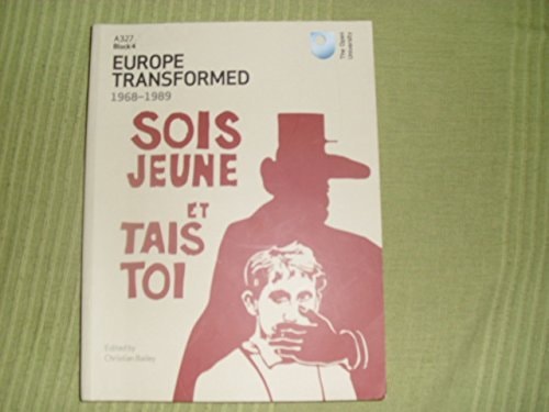 Europe Transformed 1968-1989
