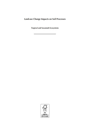 Land-Use Change Impacts on Soil Processes