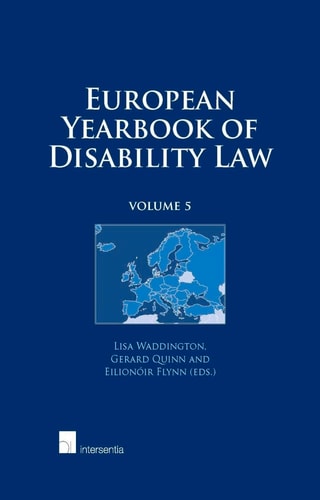 European Yearbook of Disability Law Volume 5
