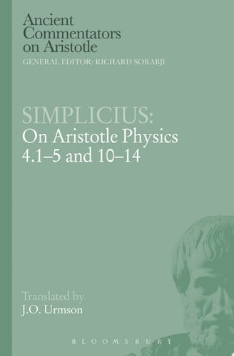 Simplicius: On Aristotle Physics 4.1-5 and 10-14