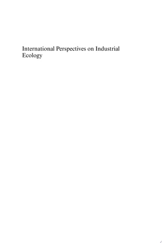International Perspectives on Industrial Ecology