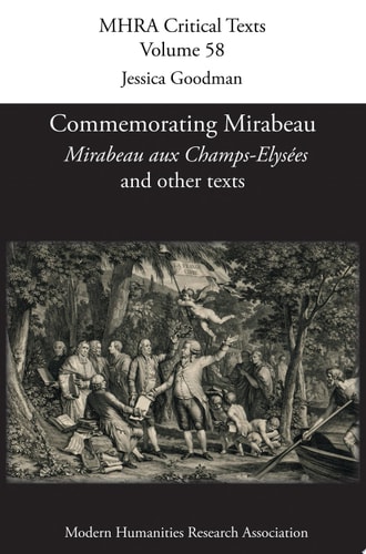 Commemorating Mirabeau 'Mirabeau aux Champs-Elysées' and other texts