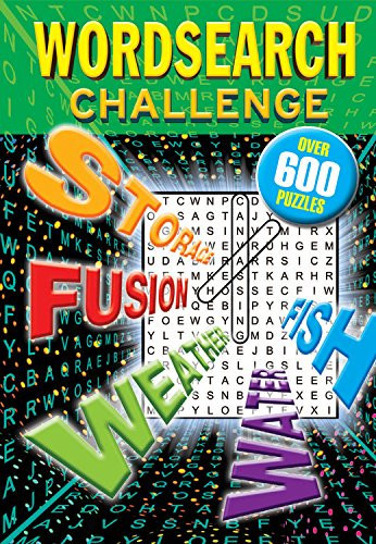 Wordsearch Challenge Over 600 Puzzles