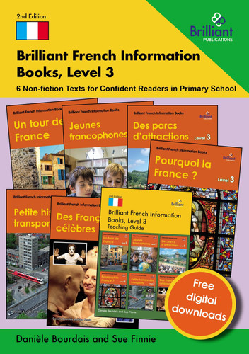Brilliant French Information Books, Level 3: 6 Non-fiction Texts for Confident Readers in Primary School