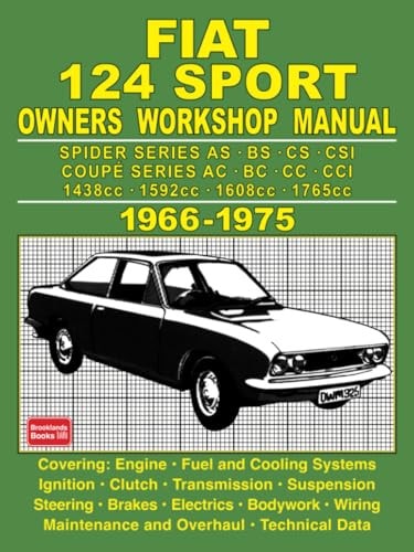 Fiat 124 Sport Owners Workshop Manual 1966-1975