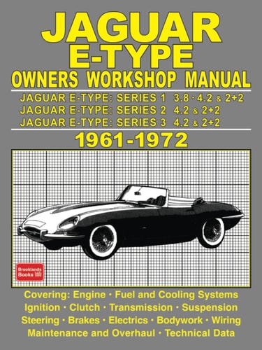 Jaguar E-Type Owners Workshop Manual 1961-1972