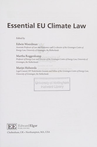 Essential EU Climate Law
