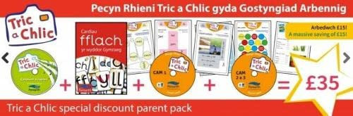 Tric a Chlic i'r Cartref (Welsh Edition)