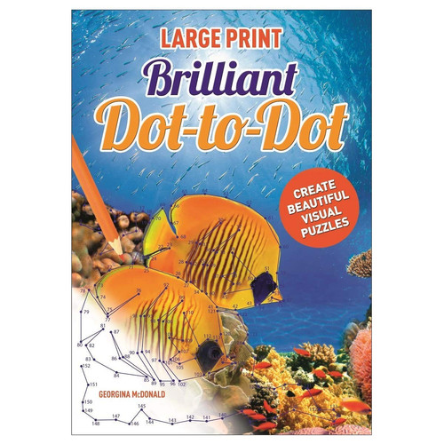 Large Print Brilliant Dot-to-dot