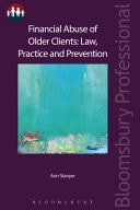 Financial Abuse of Older Clients Law, Practice and Prevention