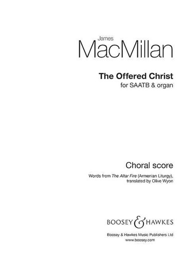 THE OFFERED CHRIST