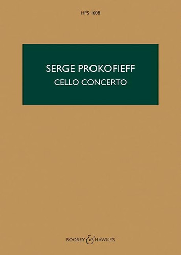 Cello concerto in e minor, op. 58