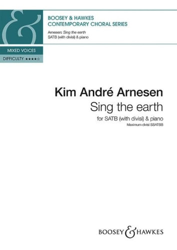 Arnesen: Sing the Earth for Satb and Piano