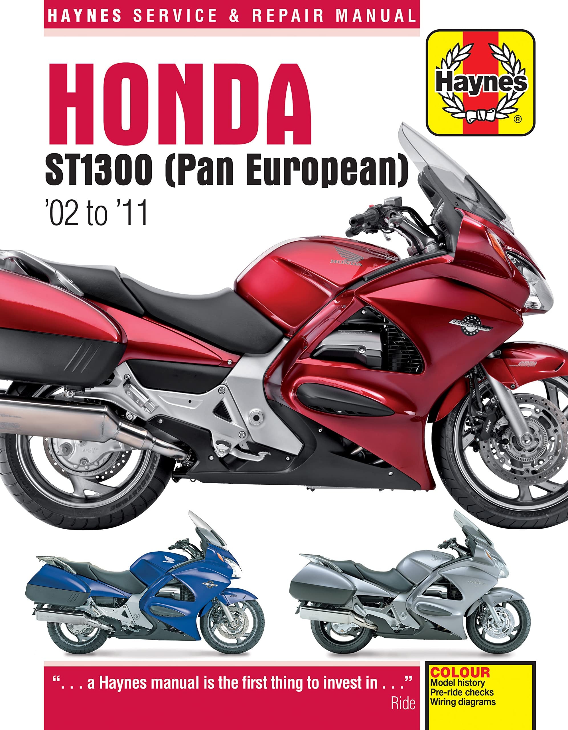 Honda ST1300/ST1300A, '02-'11