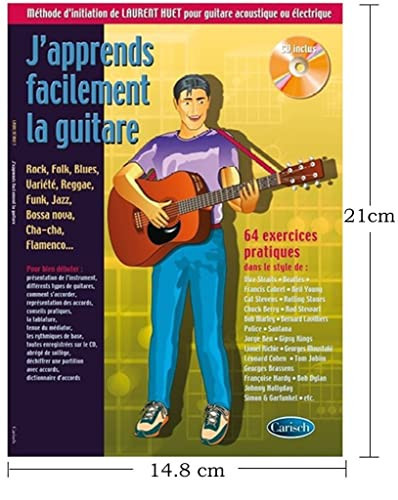 J apprends facilement la guitare Format Poche + CD
