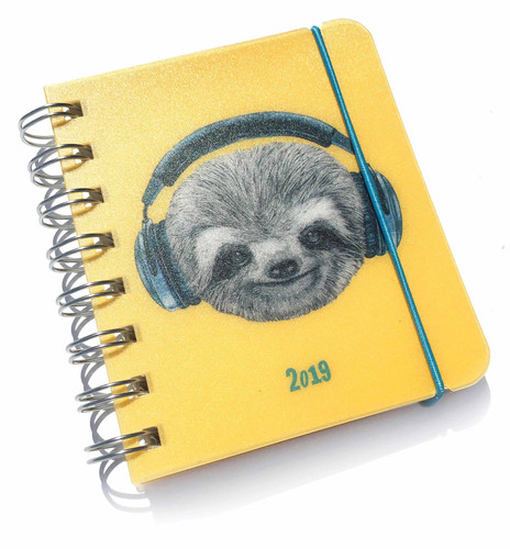 Fashion Diary Sloth Sq Pkt D 2019
