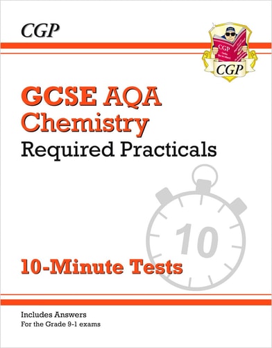 GCSE AQA Chemistry Required Practicals 10-minute Tests