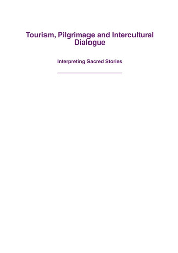 Tourism, Pilgrimage and Intercultural Dialogue