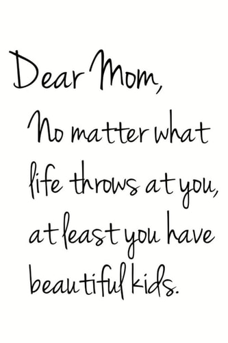 Dear Mom Funny and Touching Notebook for Mother (Family Journal Series)