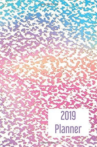 2019 Planner: Daily 2019 Planner: Trendy Rainbow Cover
