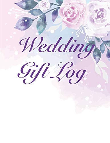 Wedding Gift Log Bridal Shower Gift Log
