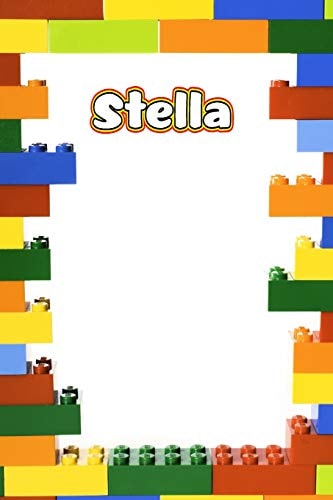 Stella Building Brick Notebook Journal Diary Sketchbook with Lined Pages