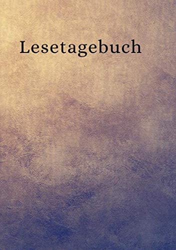 Lesetagebuch 120 Seiten | DIN A5 | Liniert | Geschenkidee