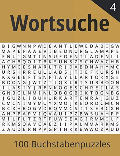 Wortsuche 4 100 Buchstabenpuzzles