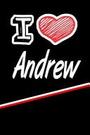 I Love Andrew Beer Tasting Journal Rate and Record Your Favorite Beers Featuring 120 Pages 6x9