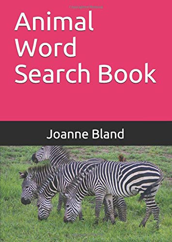 Animal Word Search Book For Adults and Kids