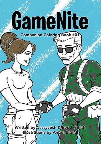 GameNite Companion Coloring Book #01