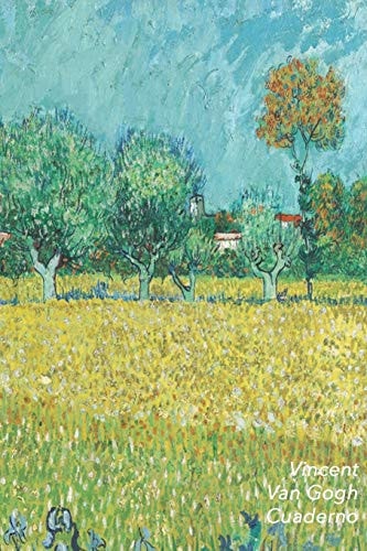 Vincent Van Gogh Cuaderno Veduta Di Arles Con Iris - Diario Elegante - Perfecto Para Tomar Notas - Ideal Para La Escuela, El Estudio, Recetas O Contraseñas
