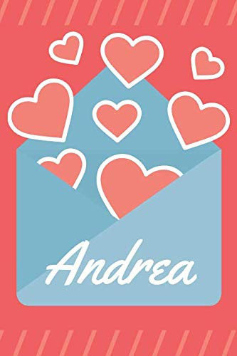 Andrea: Notizbuch Tagebuch Malbuch Namensbuch | 120 Seiten gepunktet | Größe ca. A5 | tolles Geschenk | Softcover (German Edition)